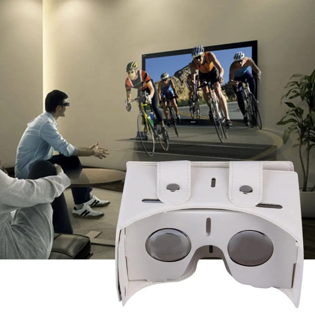 DIY VR1.0 гарнитура виртуальной реальности 3D очки DIY видео фильм для смартфонов