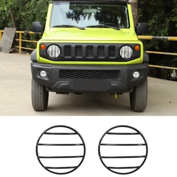 

Car Front Headlight Lamp Cover Turn Signal Light Decoration Cover Trim Light Hoods for Suzuki Jimny 2019+