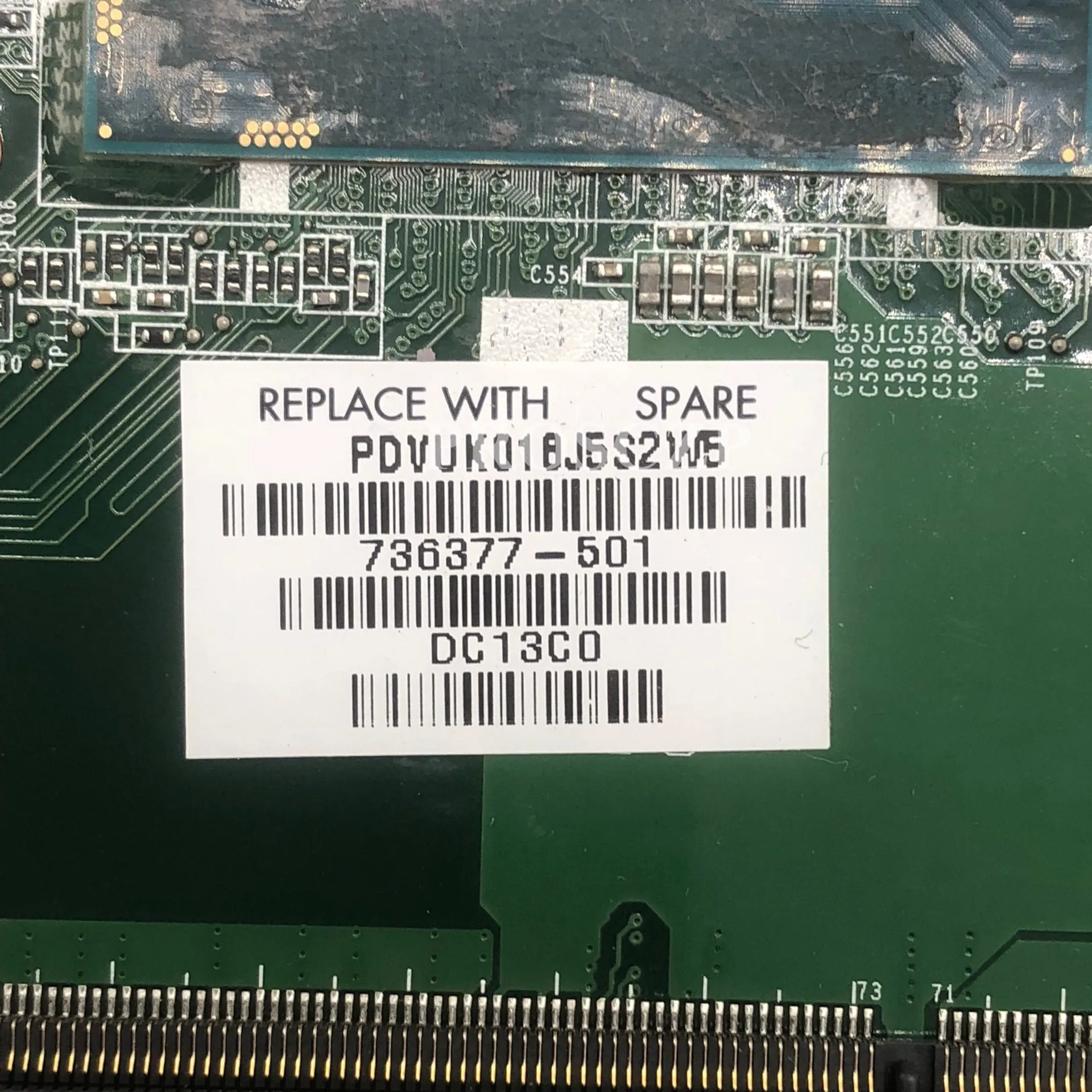 Для 15-N005TX материнская плата для ноутбука 736377-501 732096-001 DA0U82MB6D0 Witn SR170 I5-4200U процессор полностью протестирован