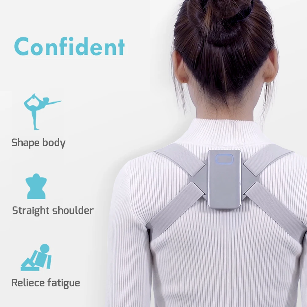  New Adjustable Smart Back Posture Corrector Clavicle Trainer Spine Back Shoulder Posture Correction