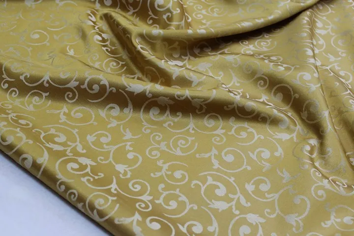 Ширина 140 см китайское платье Hanfu Детский костюм дамасский Материал Пленка телевизионная занавеска Ткань Diy жаккардовая парча шелковая ткань