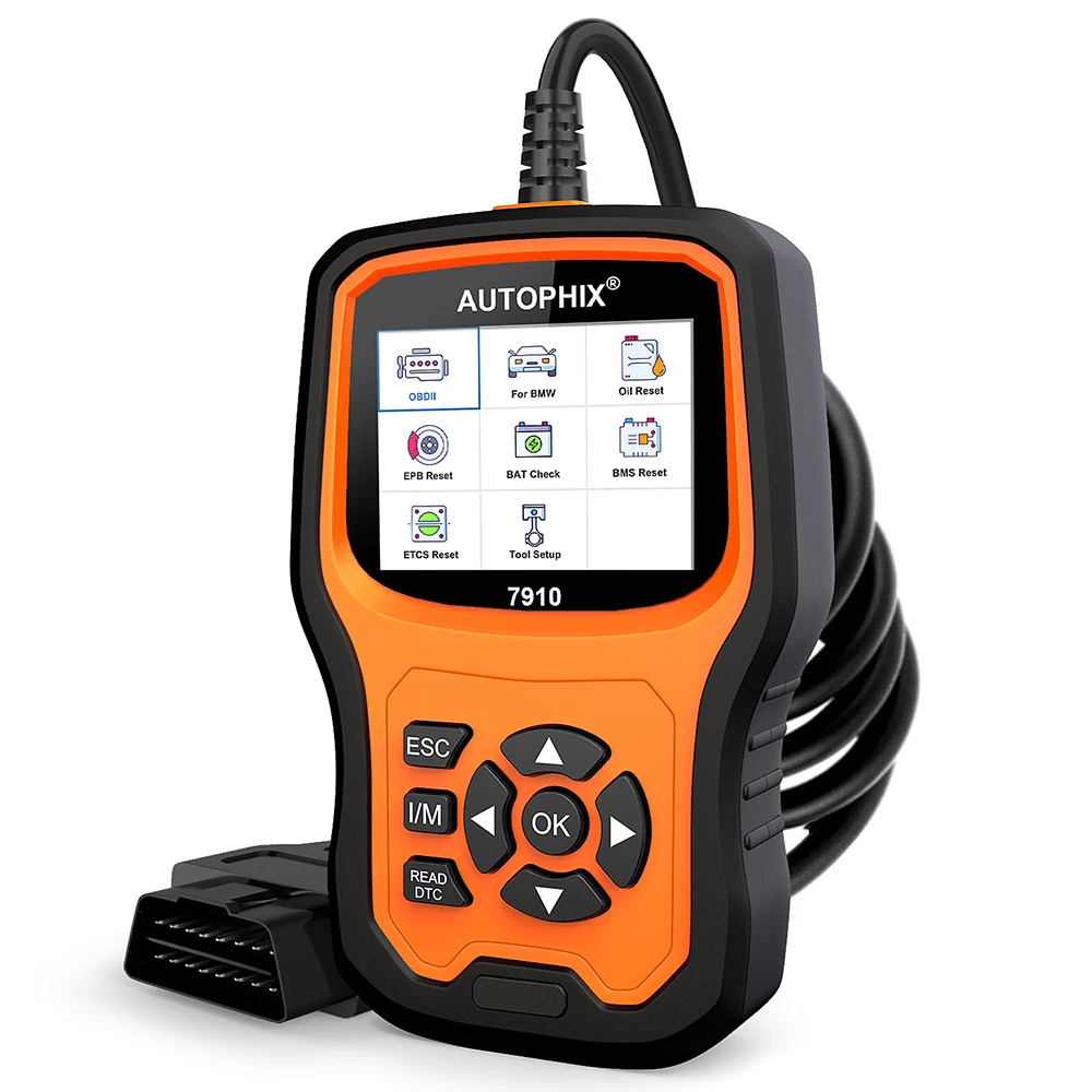 Автомобильный диагностический сканер Autophix 7910 OBD2 считыватель кодов сканирование