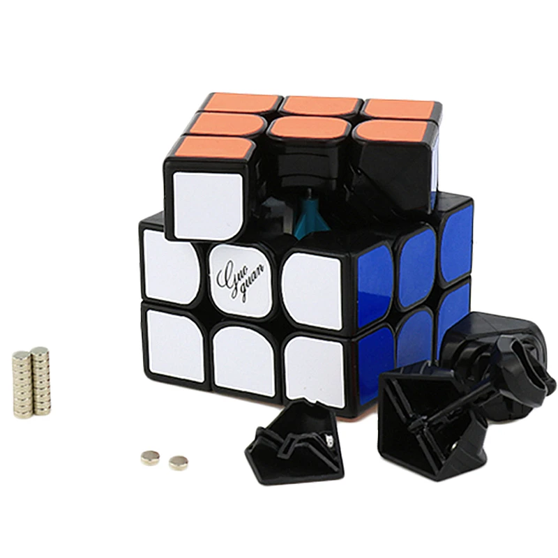 M black Moyu Yuhu 3x3x3 куб GuoGuan YueXiao Pro M 3x3 магнитные игрушки Magic cube moyu Yuhu Магнитная 3x3 Скорость куб ueXiao Pro 3x3 Кубик-головоломка - Цвет: M black