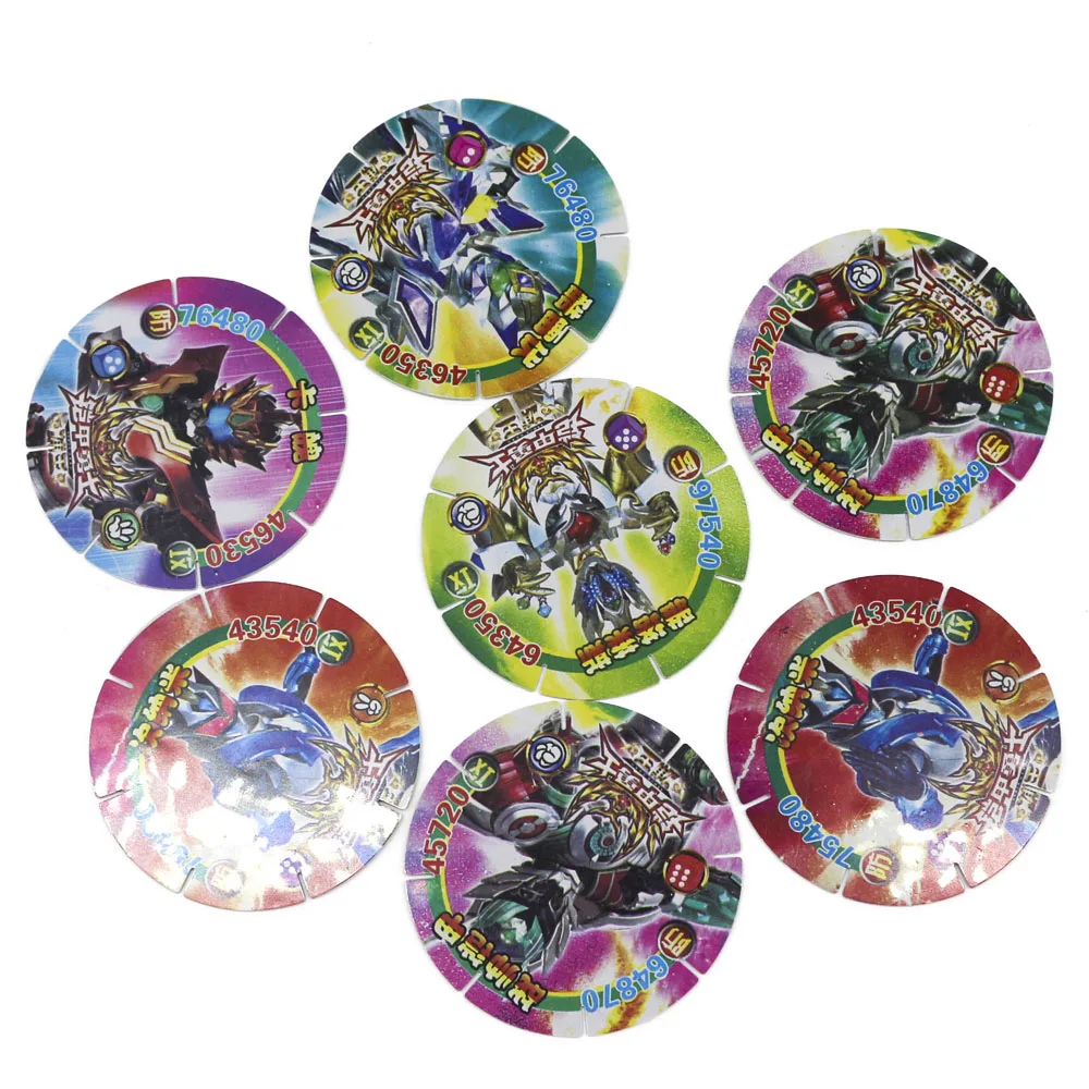 Takara Tomy Pokemon карты коллекции растения зомби PUBG Ultraman крылья карты коллекции ПВХ игрушки для детей блоки Снежинка