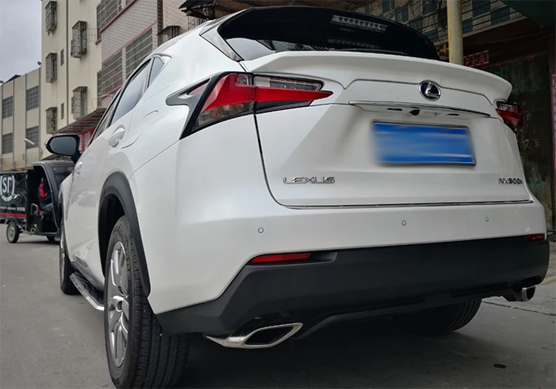 Для Lexus NX200 NX300h Спойлер ABS Материал заднее крыло автомобиля праймер цвет задний