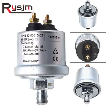 

1/8 NPT Oil Pressure Sensor Gauge Sender Switch Sending Unit M10 Car Pressure Sensors 0-10 BAR Signal oil level sensor