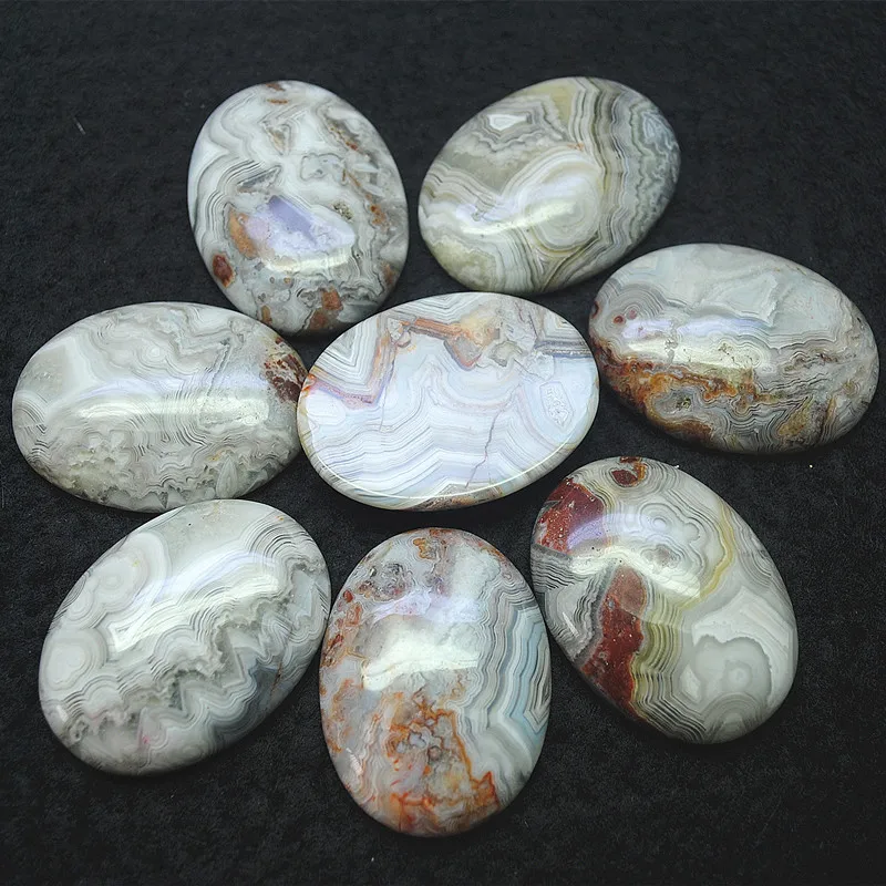 4pcs nature mexico carnelian stone cabochons oval shape 18x25mm 20x30mm 30x40mm new gem import from hot selling | Украшения и