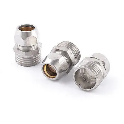 

3 x 1/2" PT Male Thread to 12mm Tube Air Pneumatic Quick Coupler Connector