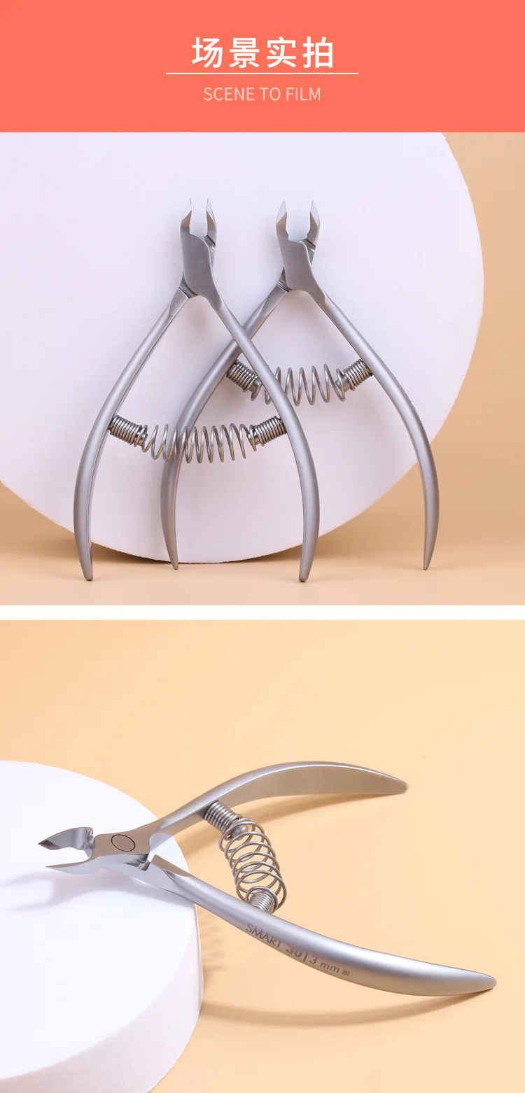 Staleks Pro tote Haut Schere Edelstahl Zehen nagel Nagel haut Zange hochpräzise Nagel Nagel haut Schere Zange Maniküre Werkzeuge – Detail 5