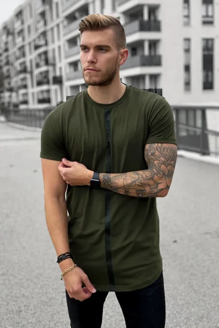 Shirt Men Fitness Bodybuilding Summer 