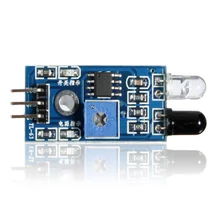Infrared barrier module / intelligent obstacle avoidance car obstacle avoidance sensor module / black and white line recognition