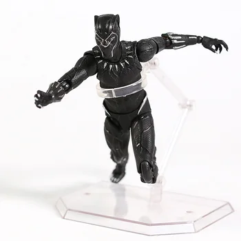 

MAFEX No.091 Black Panther T'Challa PVC Action Figure Collectible Model Toy