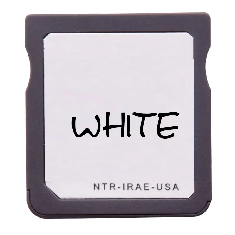 Poke- White DS 3DS 2DS картридж для видеоигр Версия США Английский язык
