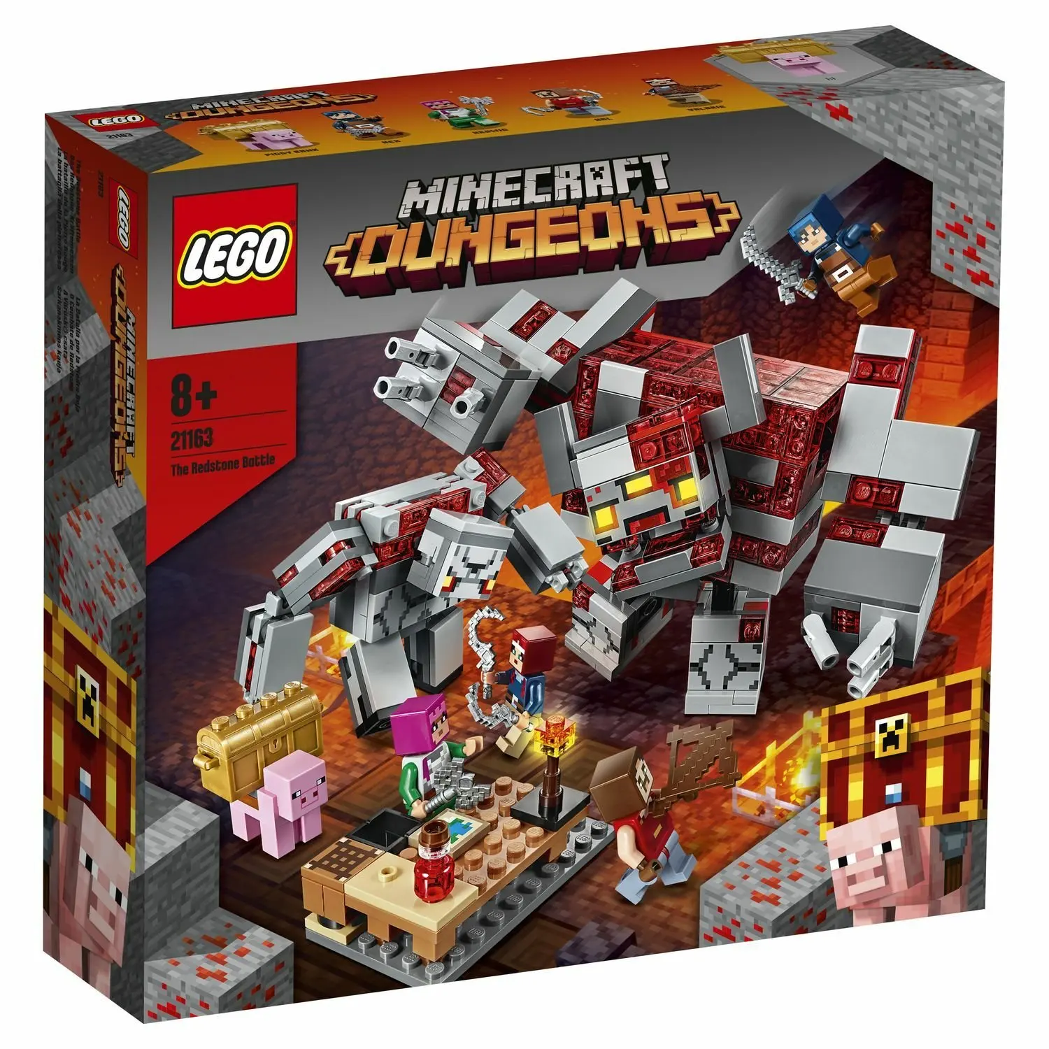 Designer Lego Lego Minecraft battle for red dust 21163 Designer Lego Lego Minecraft battle for red dust 21163