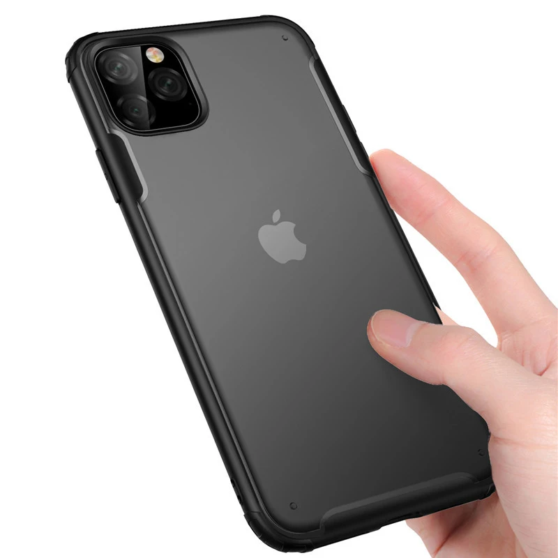 Lovebay мягкая боковая рамка защитный чехол для телефона iPhone 11 Pro Max X XS XR Contrase Матовый