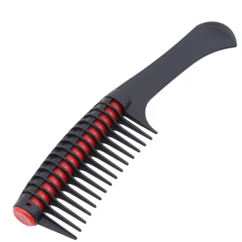 

Salon Barber Anti Splicing Hair Treatments Coloring Comb Heat Resistant Plastic Comb Barbershop Hair Styling Tools