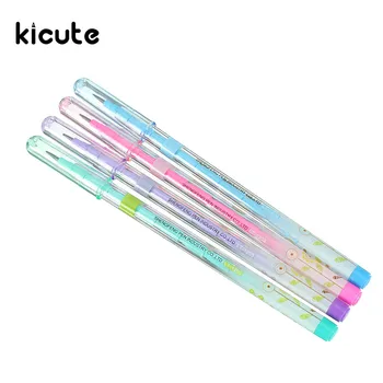 

Kicute 4pcs Multicolor Swap Pencils Building Block Non Sharpening Bullet Pencil Writting Pencil For Kids Gifts stationery
