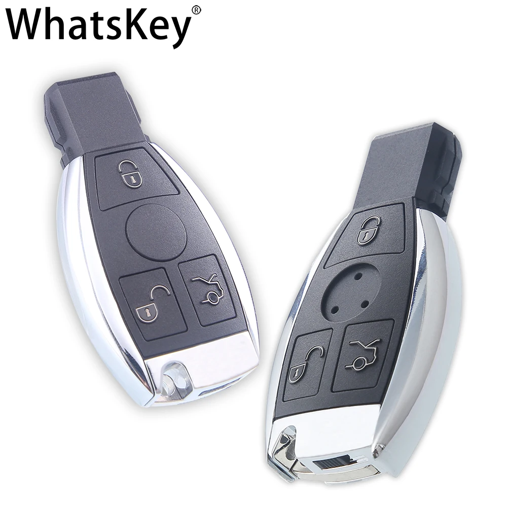 Top Quality 3 Button Case For Mercedes Benz 2010 Yeah After W166 W203 W212 W211 W221 W204 W205 BGA Key Shell Single Cell Holder datong world cgdi car remote control key for mercedes benz w164 w166 w204 w207 w212 w216 w221 w251 keyless go 315 433mhz card