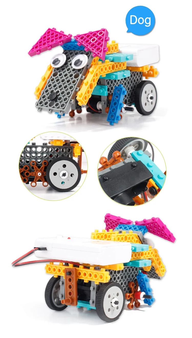 12 in 1 diy toys educational sicence toy building block electronic Toy