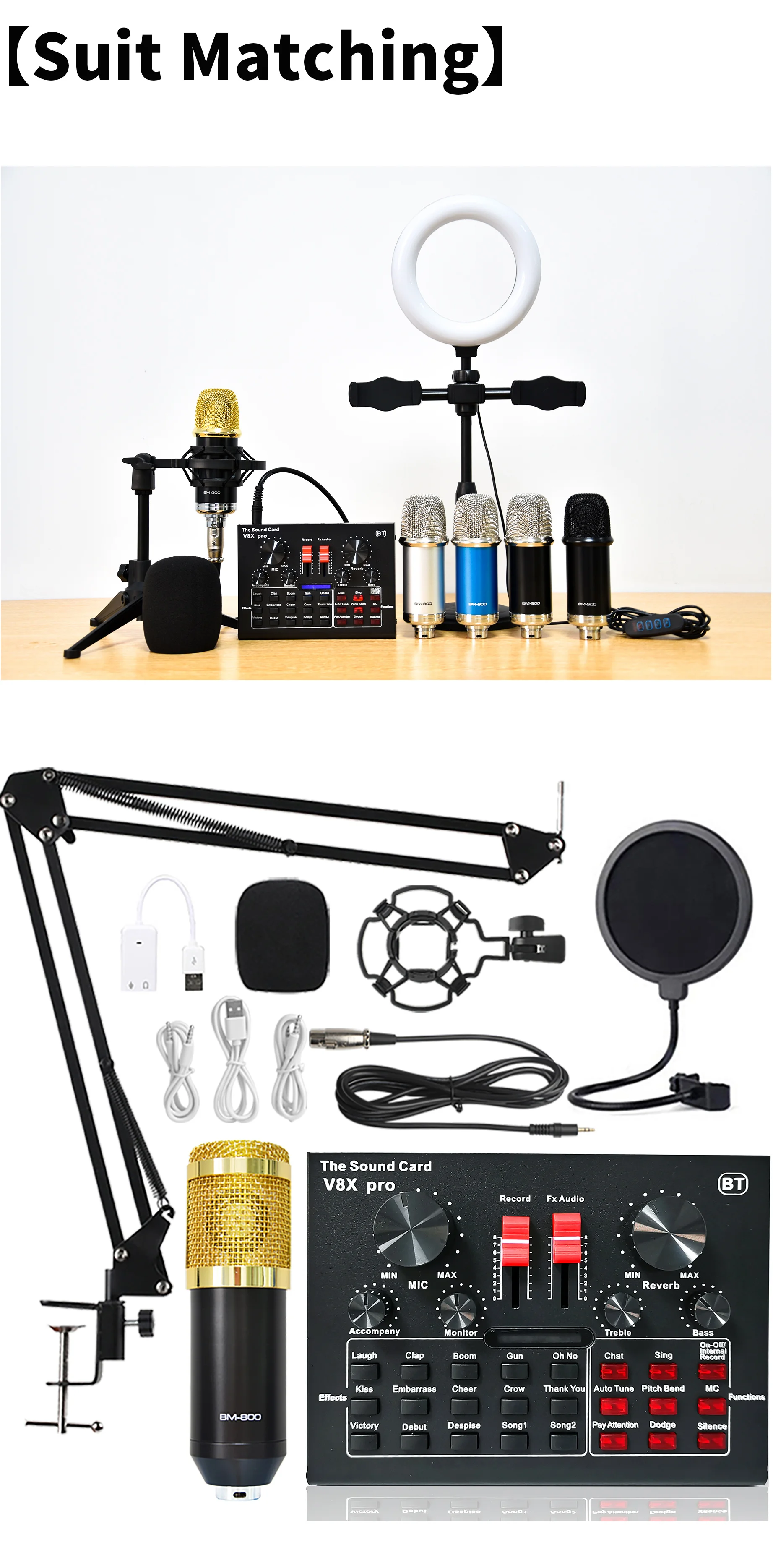 Generic Professional Studio Condenser Microphone Wireless Microphone Jumia Nigeria