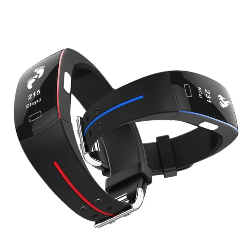 Smart Bracelet ECG Blood Pressure Exercise Heart Rate Monitoring Tracker for IOS /Android Smart Band