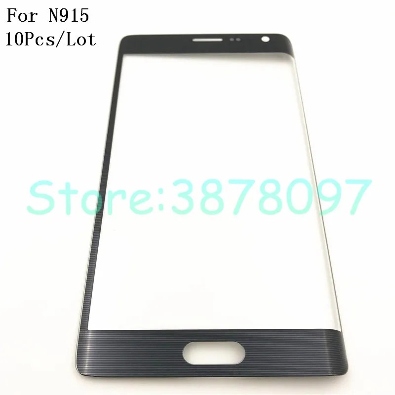 10 шт. экран Переднее стекло для samsung Galaxy Note Edge N915 N915A N915D N915F N915G N9150 сенсорный экран внешняя панель Запчасти