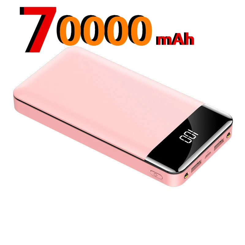 Power Bank 70000mAh Cell Phone Portable Charger LED Powerbank 70000 mAh For  Xiaomi External Mobile Battery Poverbank|Sạc dự phòng| - AliExpress