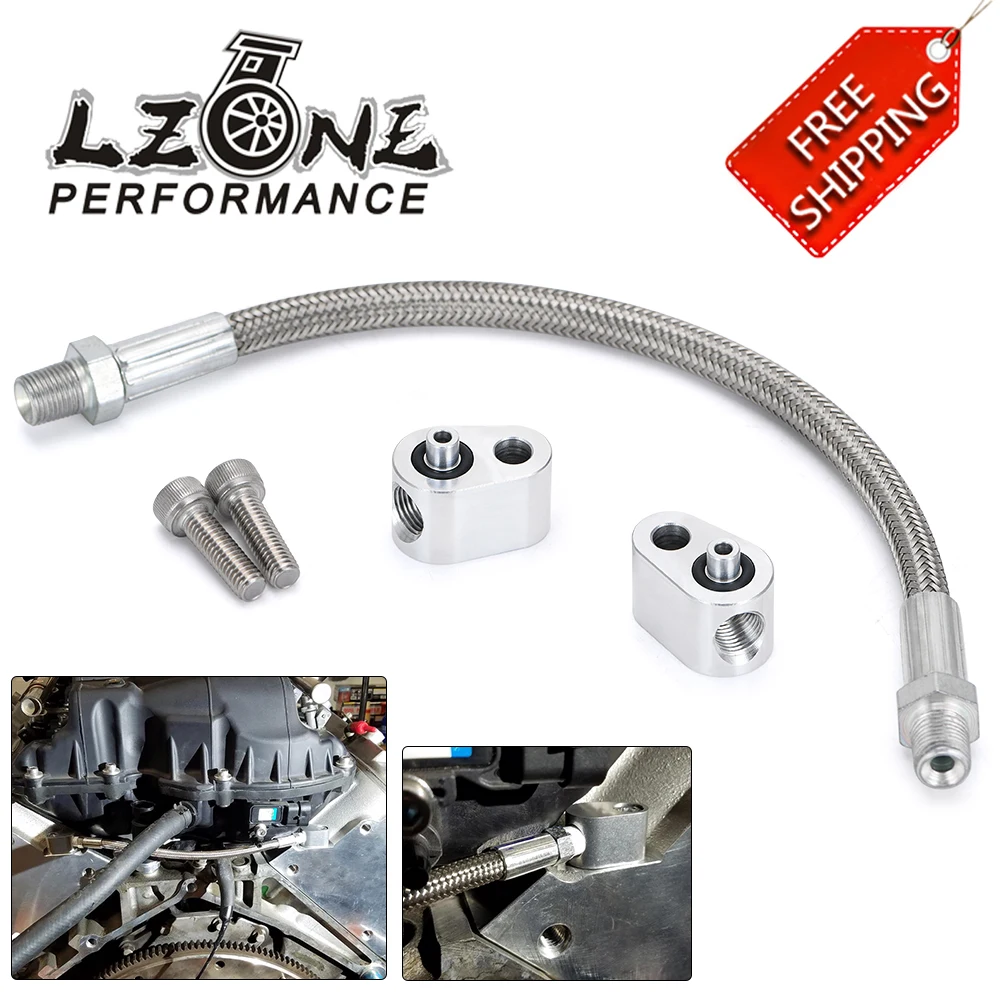 Throttle Body Bypass Hose Kit, Cylinder Head Coolant Steam Crossover