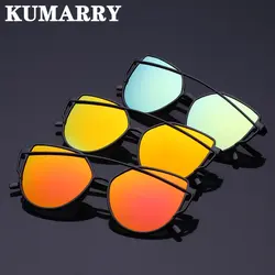 KUMARRY, новинка 2019, Винтажные Солнцезащитные очки Cateye, женские, Роскошные, брендовые, дизайнерские, PC, солнцезащитные очки, для покупок, для