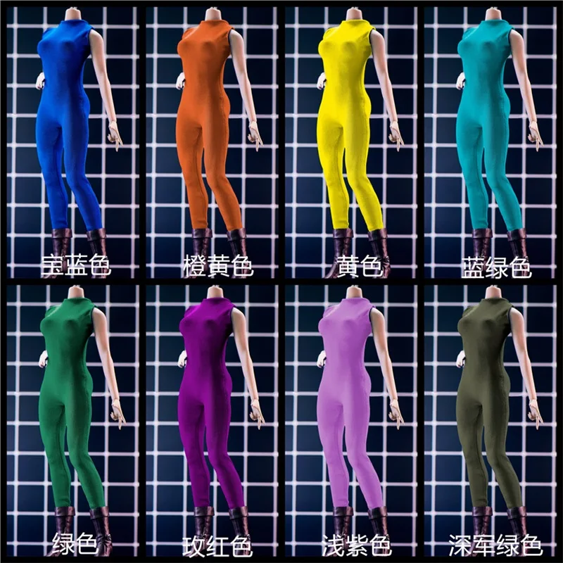 

1:6 Scale Cloth Accessories Sleeveless tights / Undercoat / Jumpsuit / Onesies One piece For 12'' Female PH Doll Jiaoudol Body