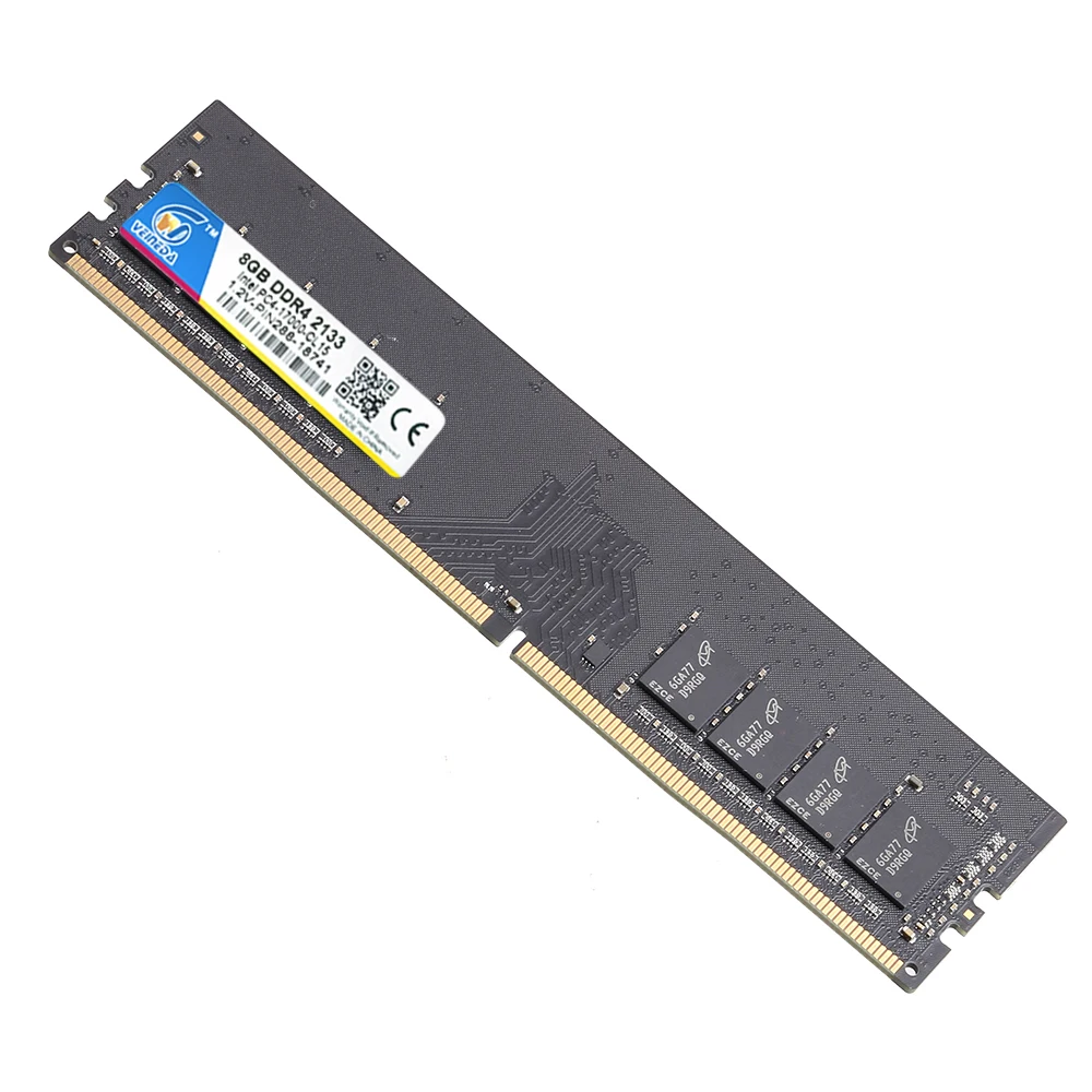 VEINEDA ddr4 4 GB/8 GB/2133/2400 МГц/2666 МГц Тип интерфейса 284pin памяти Напряжение 1,2 V для Intel AMD DeskPC