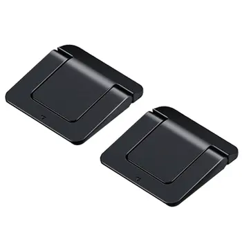 

2 Pcs Notebook Computer Increased Radiator Pad Support Silicone Anti-Slip Rubber Pad Healthy Visual Angle