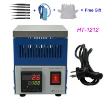 800 Вт Honton HT-1212 предварительного нагрева пресс-форм станция постоянного Температура подогреть стол HT-1212B с воздушным охлаждением Алюминий пластина 220V 110V