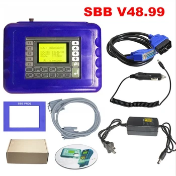 

OBD2 SBB V48.99 PRO2 Key Programmer V48.99 Support Cars Up to 2018 Support for T-oyota G Chip No Token Limit SBB PRO 2 V48.88