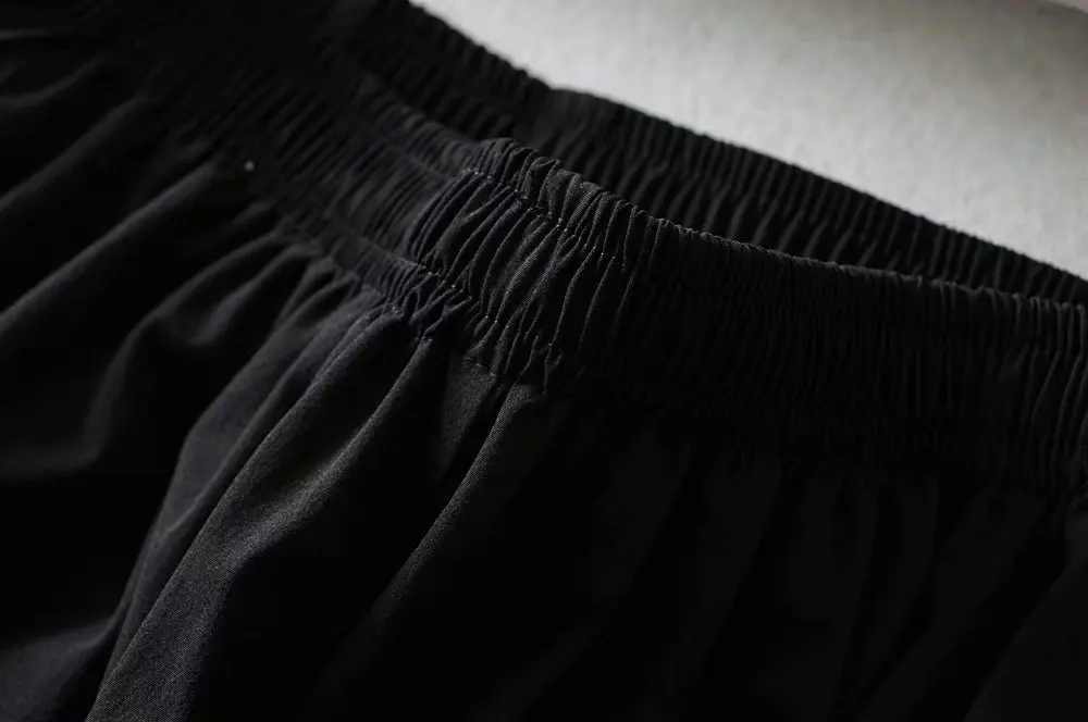 Bazaleas Sreetwear панк черный боковой карман Джоггеры для женщин крутая эластичная талия женские брюки-карго Готический пот брюки дропшиппинг