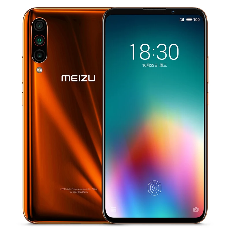 Смартфон Meizu 16T 6 5 дюйма Super Amoled Snapdragon 855 4500 мАч 18 Вт быстрая зарядка фронтальная