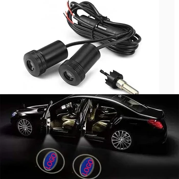 

2pcs Led car door light For Honda Fit jazz Styling Logo Laser Projector Light Accessories Courtesy lamp 2015 2014 2018 2009 2006