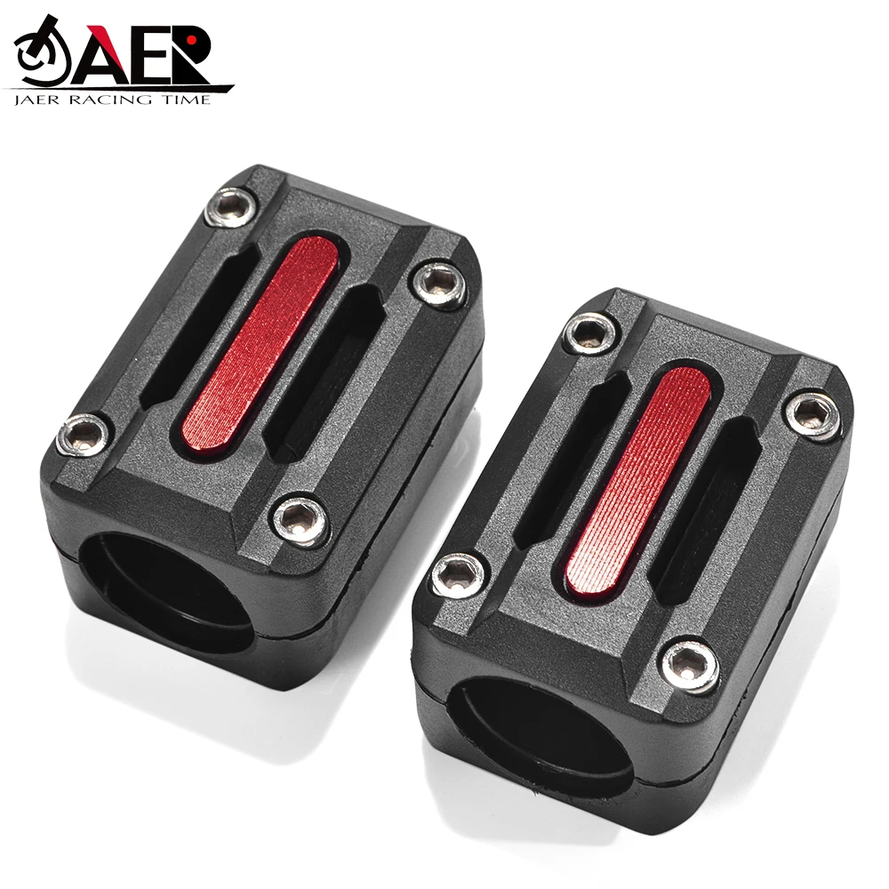 

JAER Engine Protection Guard Bumper Decor Block for Ducati Multistrada 950 1260 1260s 1260 Pikes Peak in 22 25 28 mm diameter