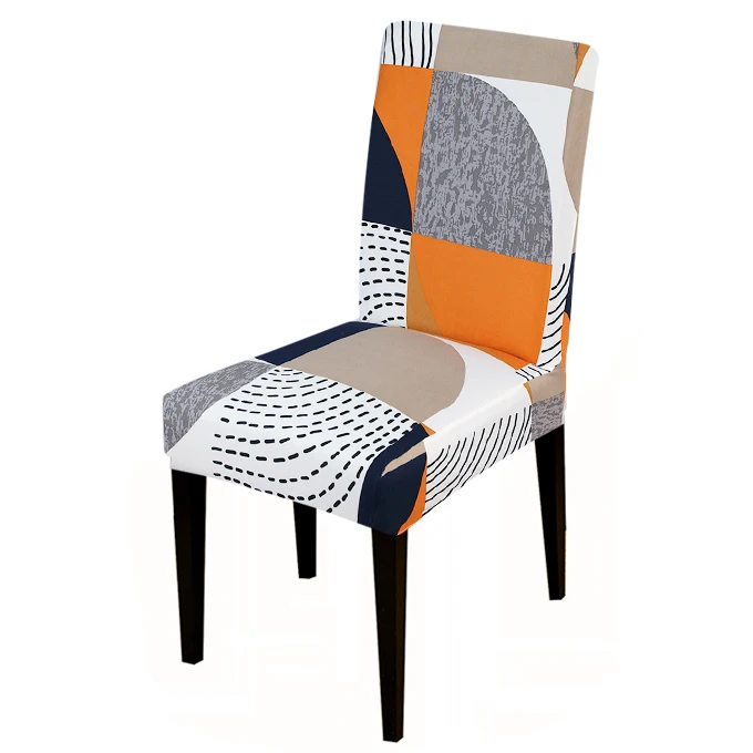Универсальный размер, чехлы на стулья, эластичные чехлы на кресла, растягивающийся Чехол для сидения, съемный, моющийся, для банкета, дома, отеля, столовой