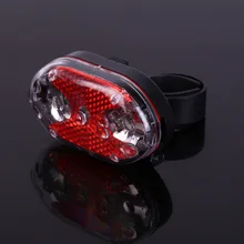 Yan Army велосипедный безопасный Предупреждение ющий светильник, горная задняя фара велосипеда AAA батарея для езды на велосипеде