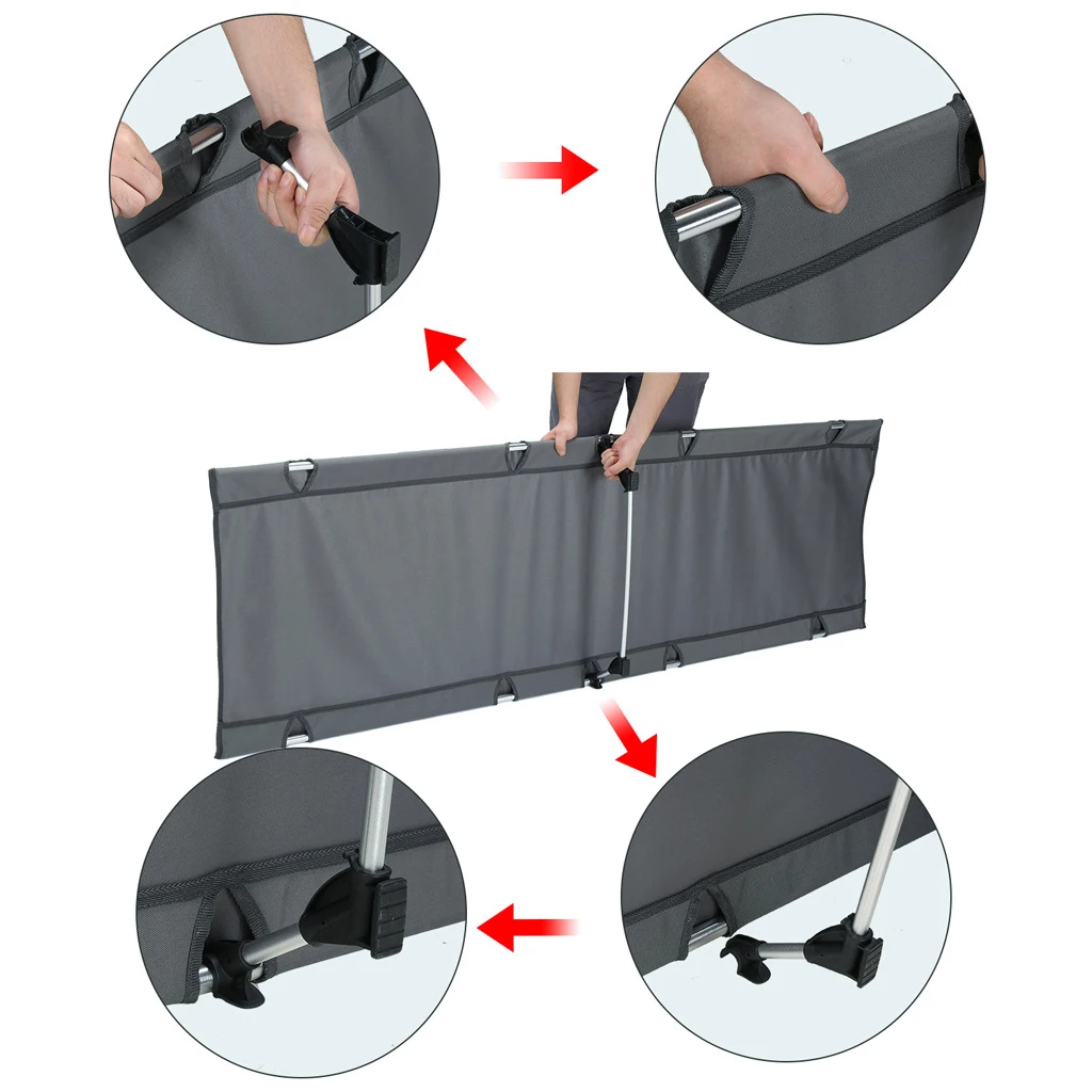 Noon Break Sleeping Bed, Outdoor Tent Cot, Foldable Gear Ultralight Equipment for Travel Panic Camp Climbing Accessories