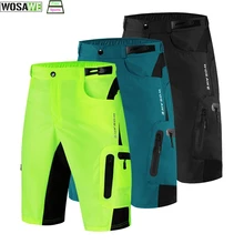 WOSAWE мотокросса шорты для велосипедистов MTB дышащая свободная Спортивная одежда для Гор велосипед для мужчин Велоспорт езда бег шорты брюки