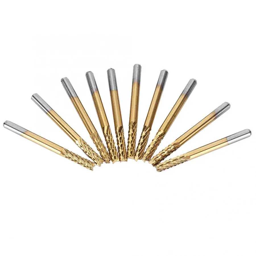 Карбидная Концевая фреза 3 175 10 шт./компл. 1/8 мм|milling cutter|carbide end millend mill |