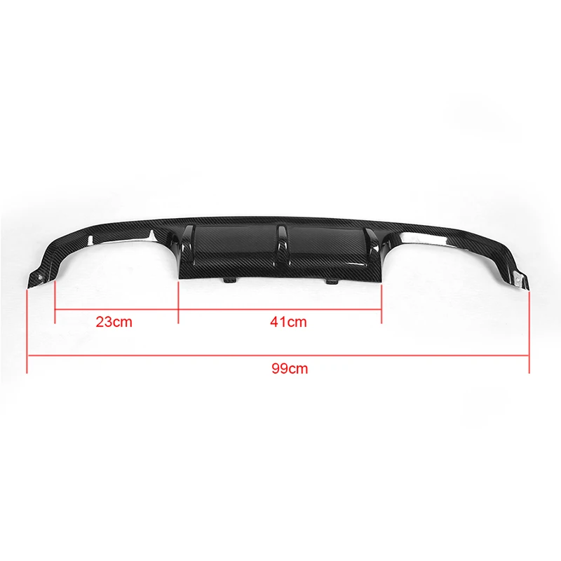 Диффузор для заднего бампера из углеродного волокна M3 M4 BMW F82 F80 2014 2015|rear bumper