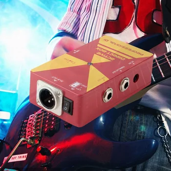 

Caline CP-23 DC 9V Active Direct Box Guitar Effect Pedal Guitar Pedalboard Universal Musical Instrument Accessories