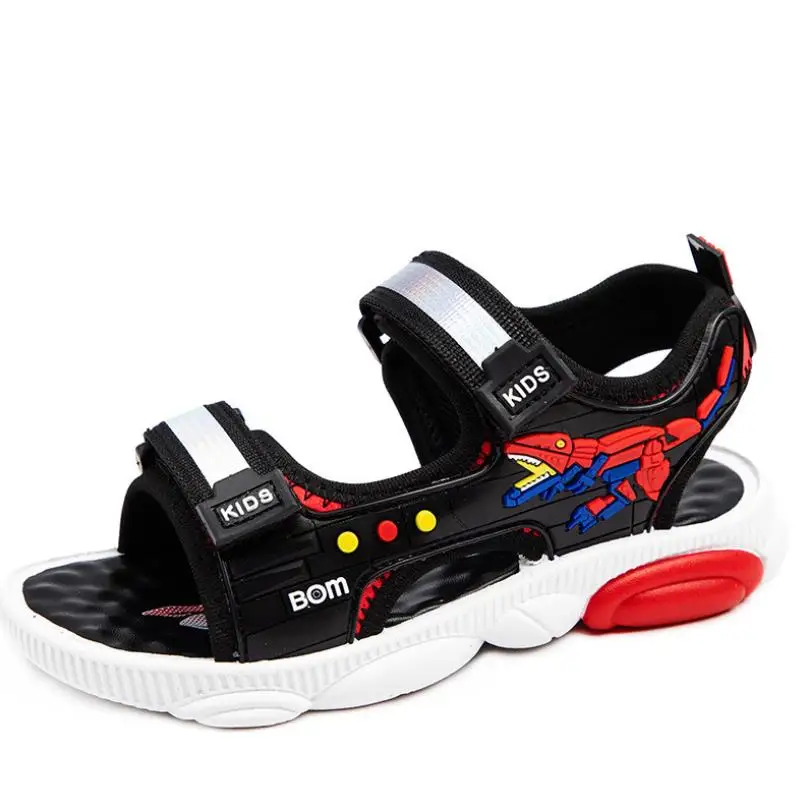 

Summer Kids Sandals Cartoon Beach Cave Shoes Soft Non-slip Boy Girl Slippers Fashion Baby Garden Shoes For Sport