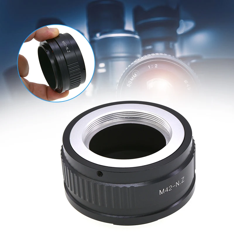 

Mirrorless Full Frame Camera Lens Adapter for M42 Lens to for Nikon Z6 Z7 LSMK99