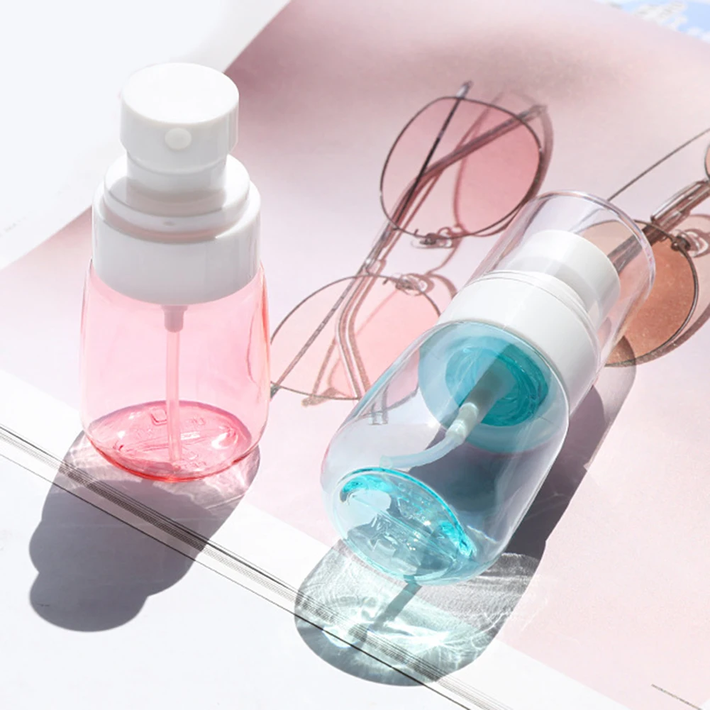

Transparent Sprayer Bottles Empty Fine Mist Spray Bottle Portable Refillable Disinfection Liquid Atomizer Makeup Spray Bottle
