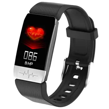 

T1S Men Women Smart Bracelet IP67 Waterproof Sport Pedometer Sleep Monitoring Heart Rate Oximeter Fitness Tracker Smartwatch