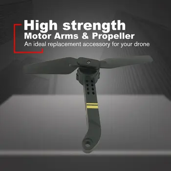 

RC Drone Spare Parts Axis Arms with Motor & Propeller For LX808 FPV Racing Drone Frame Replacement Accessory